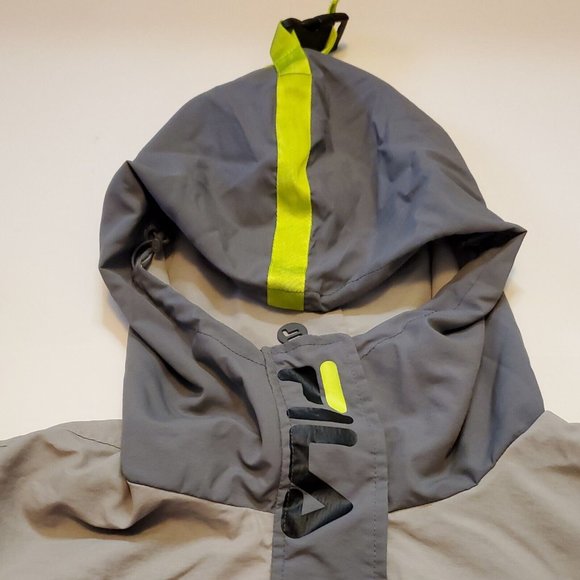NWT Fila Tanvi Windbreaker Windjacket Full Zip Gray Women's Small New With Tags - Picture 7 of 10